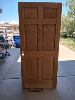 Brown solid wood