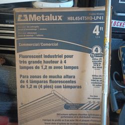 Metalux Fluorescent Light Fixture