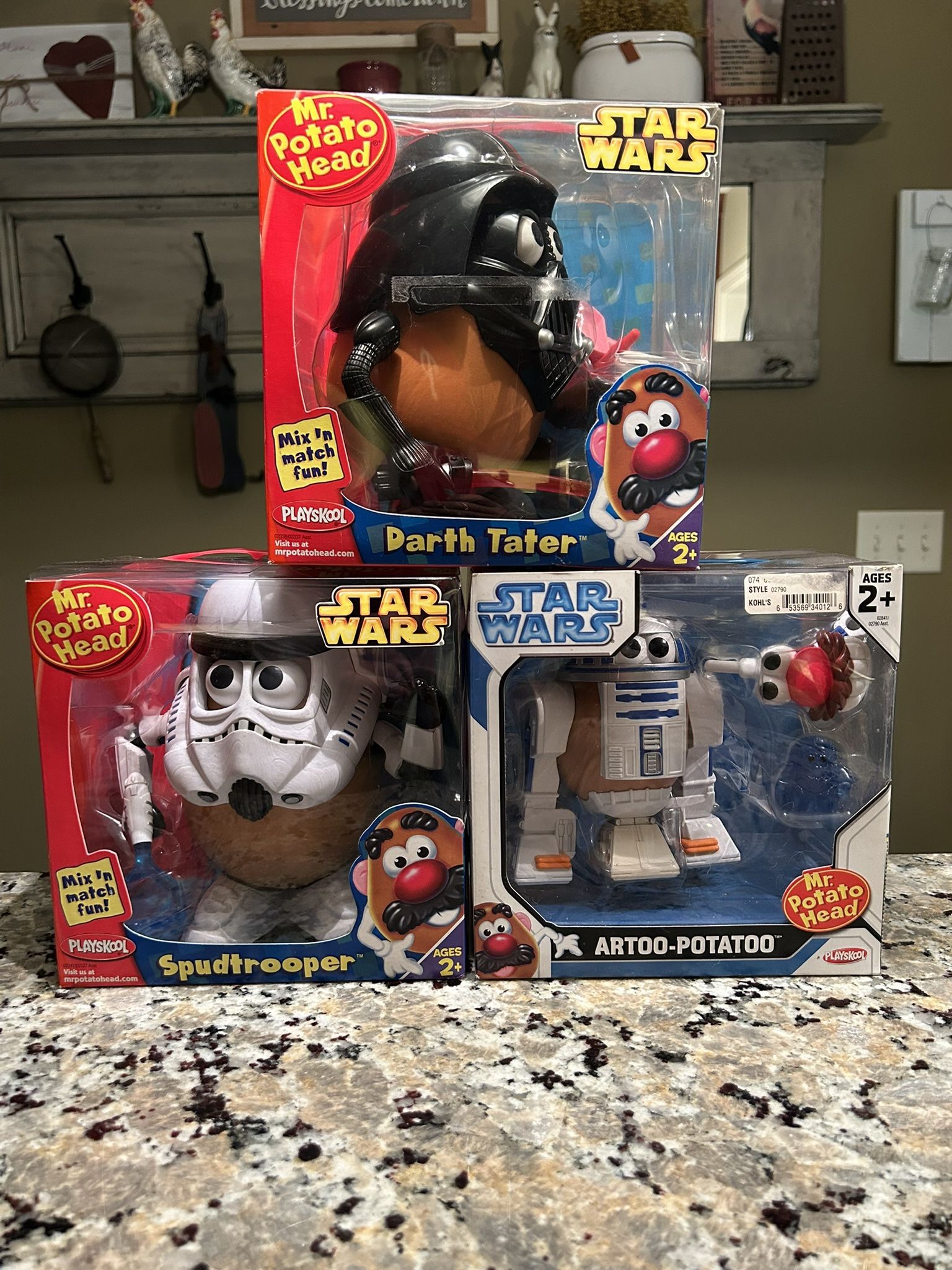 Star Wars Mr potato heads