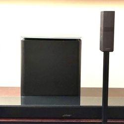 Bose 900 Soundbar With 700 Bass Module And 700 Surround Speakers With Stands