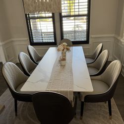 Dining Room Table With 8 Chairs