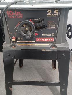 Craftsman Table Saw