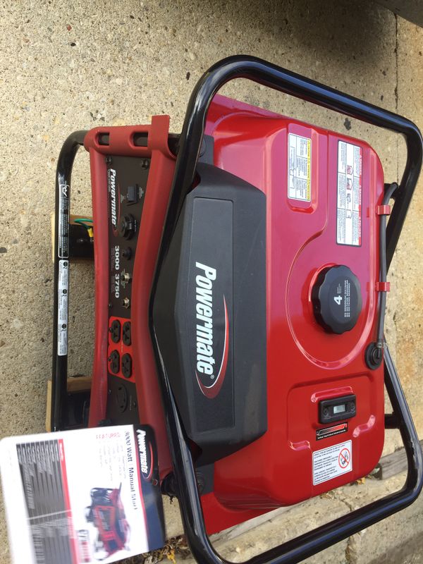 Coleman Powermate 3000 Watt Generator for Sale in Schaumburg, IL