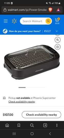 Power Smokeless Grill Indoor