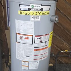 Water Heater Natural Gas 40 Gallons 1 Año De Garantia Por Escrito  True Prices True Warranty 1 Year