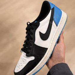 Jordan 1 Low Powder Blue