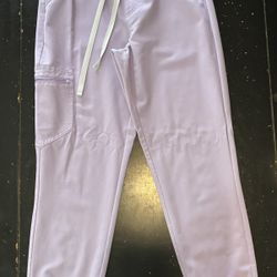 Figs Size Small Zamora  Lavender Dew Jogger Scrub Pants 