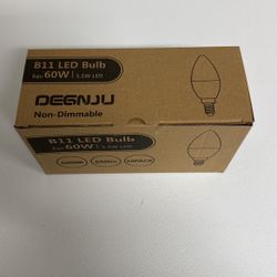 E12 LED Bulb 60W Equivalent