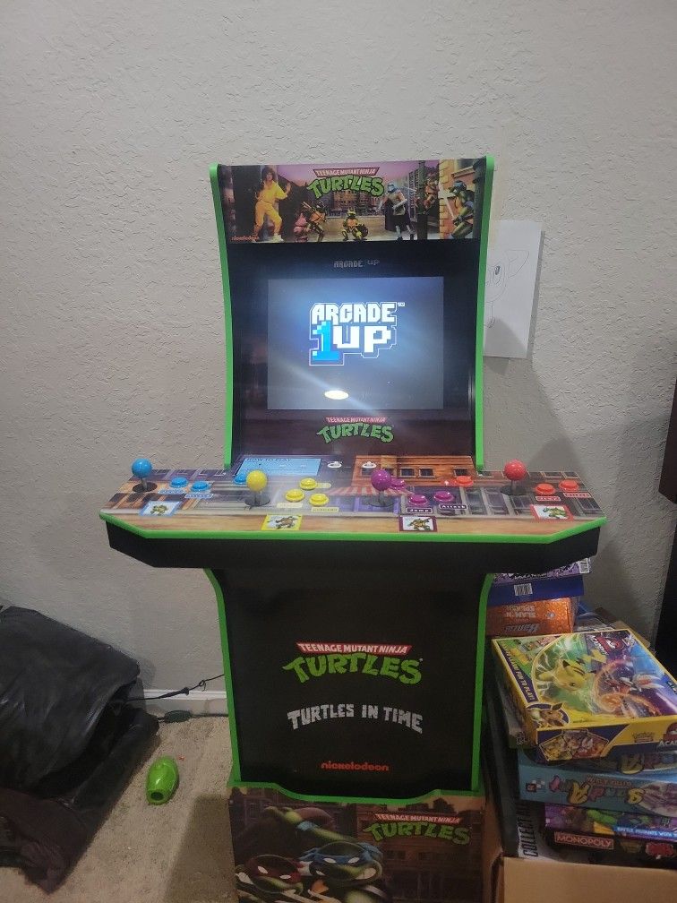 1up Arcade Teenage Mutant Ninja Turtles &turtles In Time