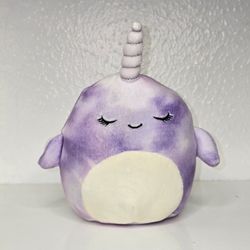 Squishmallow 5 Inch Mini Sealife Plush | Nabila the Narwhal