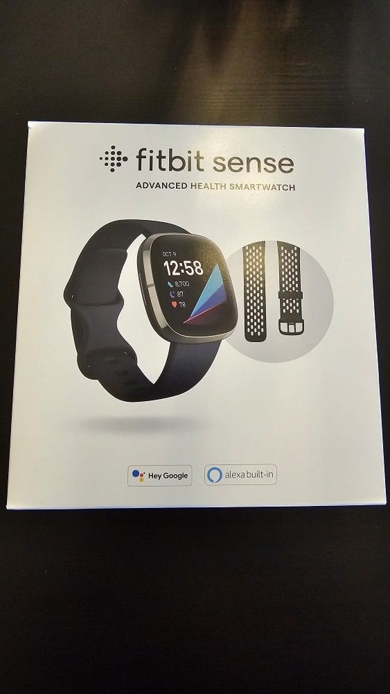 Fitbit Sense Smartwatch With Extra Band