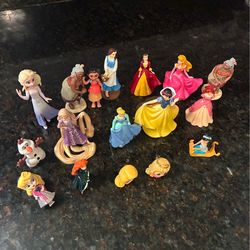 Disney Princess Figures 17 all for $50