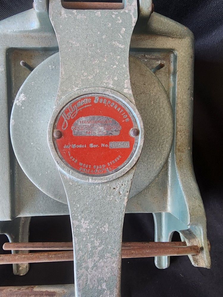 Hollymatic Hamburger Mold