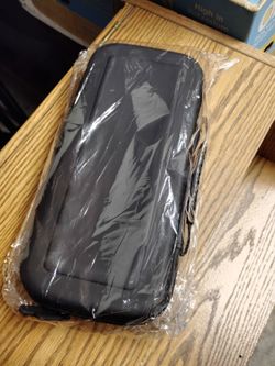 Mazuper Black Hard Shell Carrying Case with Zipper