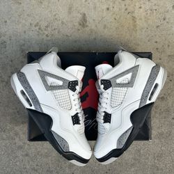 Air Jordan 4 Retro White Cement