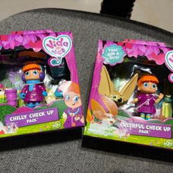 Vida the Vet Figure Sets – Chilly Check Up & Cheerful Check Up Packs