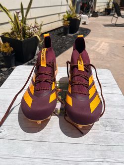 adidas Adizero Primeknit Football Cleats Arizona State Colorway