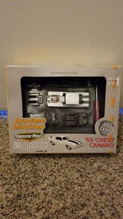 American muscle 69 Chevy Camaro body shop model