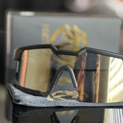 Heatwave Sunglasses Z87 Gold Lenses