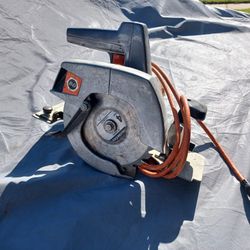 Black & Decker 7 1/4" Deluxe Circular Saw Vintage Tool, U-230