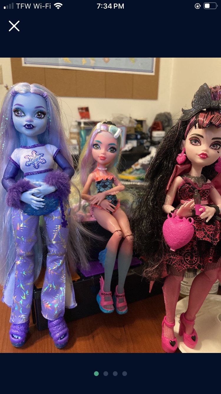 G3 Monster High Dolls