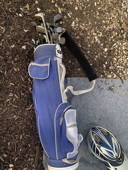 Golf Bag and clubs