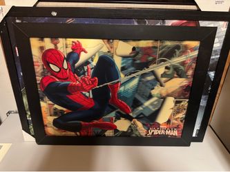 Framed SpiderMan Poster