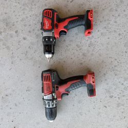 Milwaukee Drill Driver Pair