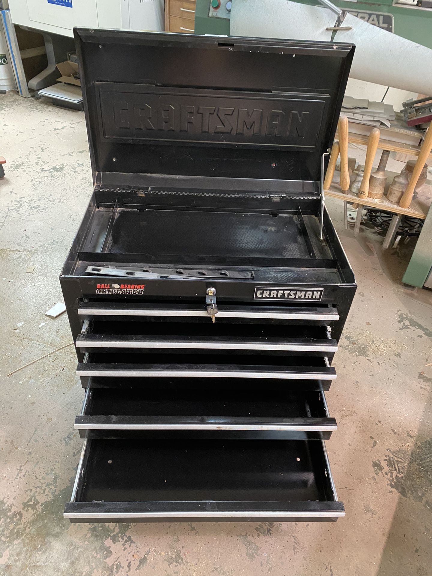 Craftsman ball bearing griplatch tool box Clearance