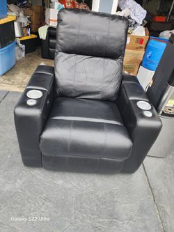Electric TV leather chair
