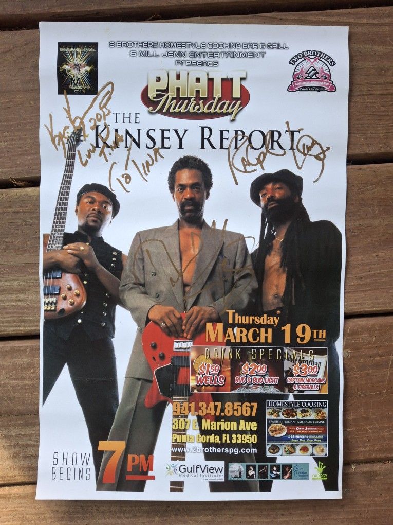 The Kinsey Report Signed Poster 2013