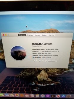 48 BATTERY CYCLES 2013 Apple MacBook Pro Retina 15.6" i7 8GB RAM 128GB SSD GeForce GT 650M 1GB