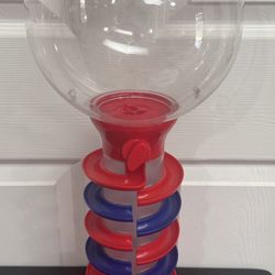 Light & Sound Spiral Gumball Machine Bank missing bottom stopper Just $20