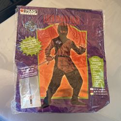 Dragon ninja costume for boys size M