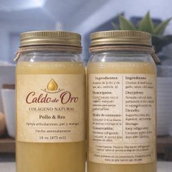 Caldo De Res Y Pollo