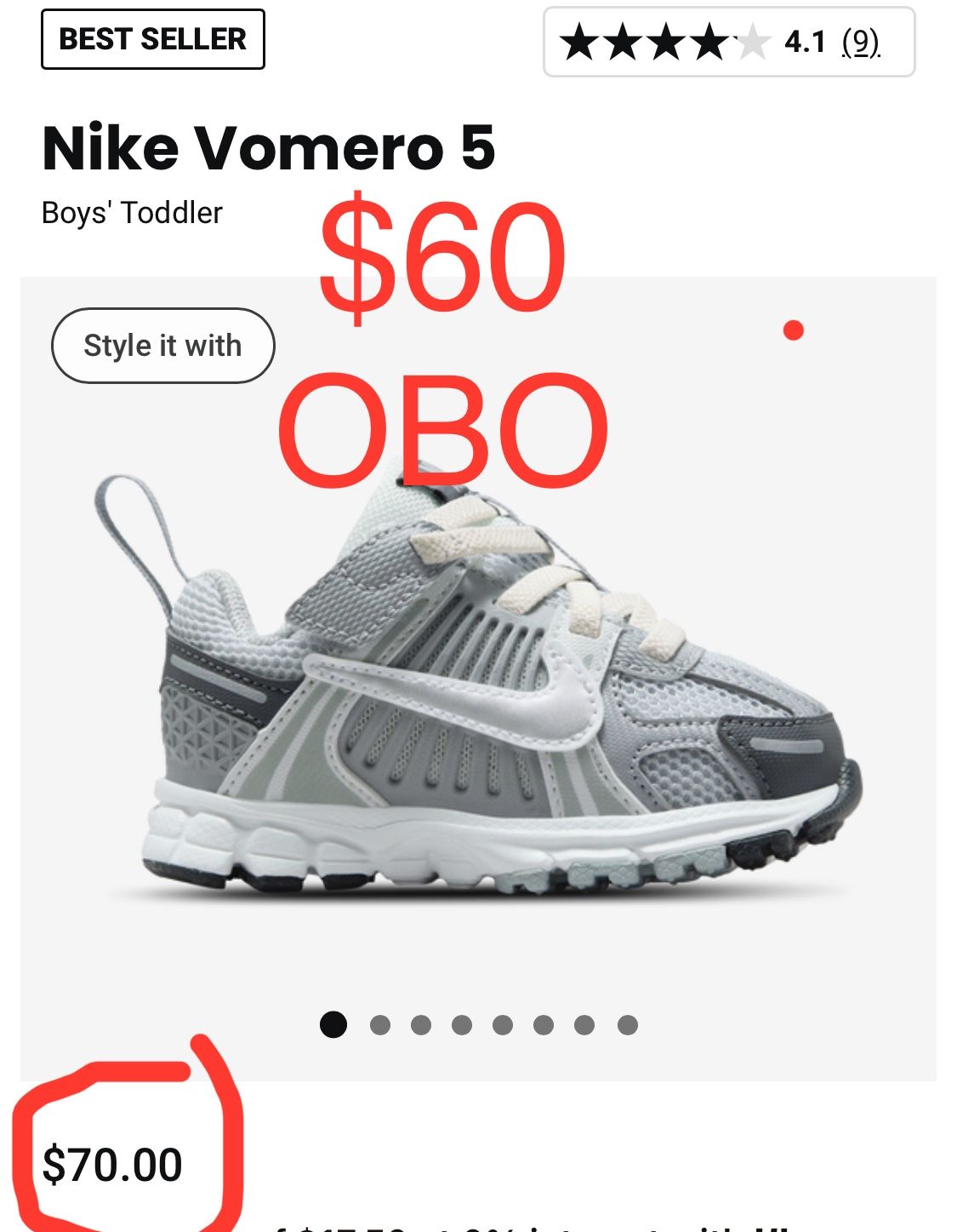 Nike Vomero 5C Toddler