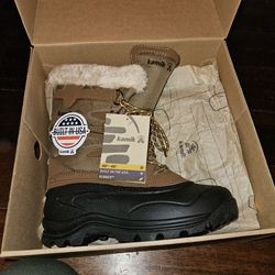 Kamik Shellback Khaki Winter Boots - Size 8 (Runs Small Fit Like a 7-7.5)- Rated for -40 degrees