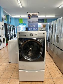 Kenmore Washer Front Load with Pedestal