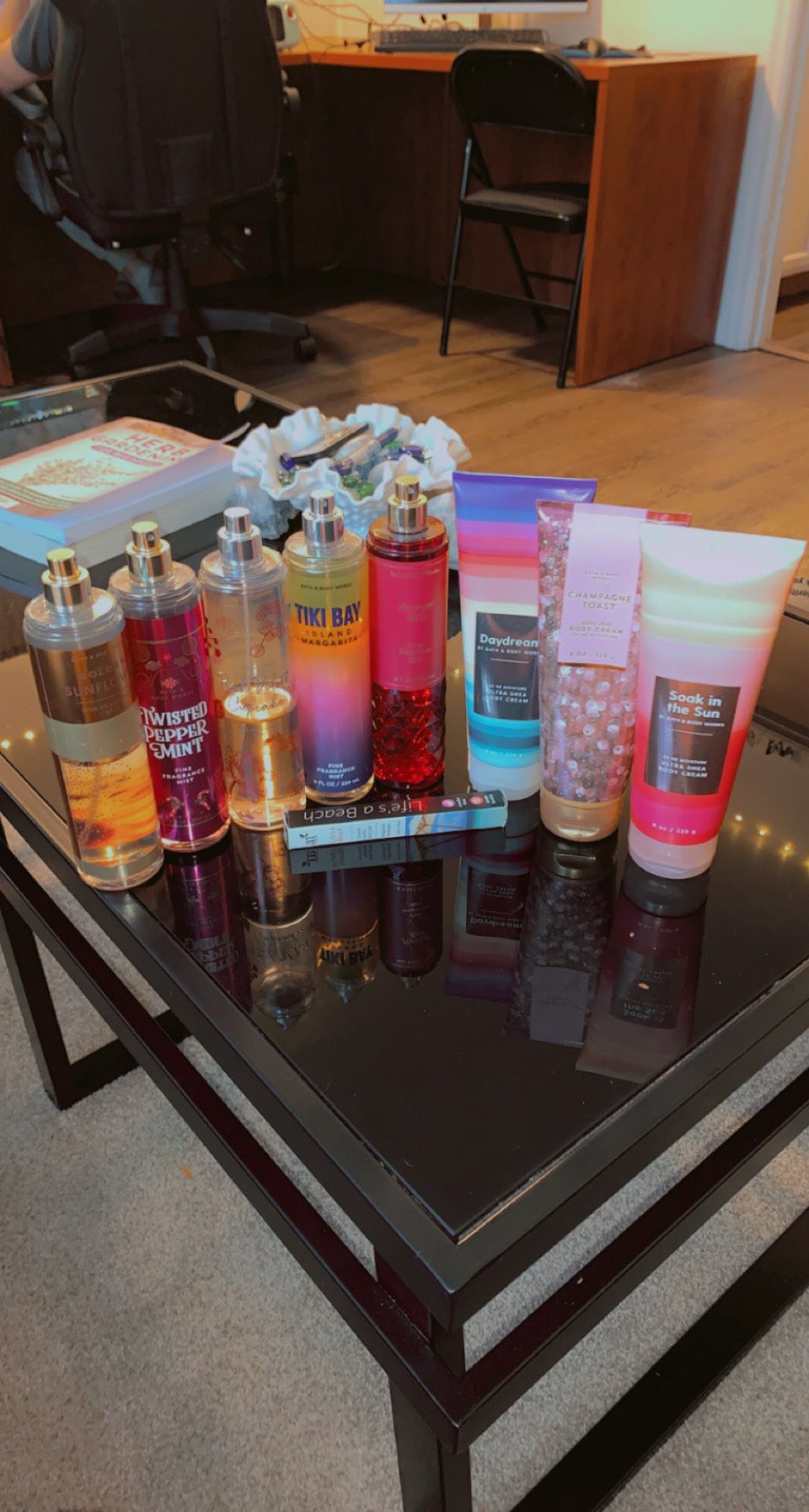 8 Bottles Of Bath And Body Works