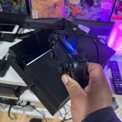 PS4 With Controller And One Game