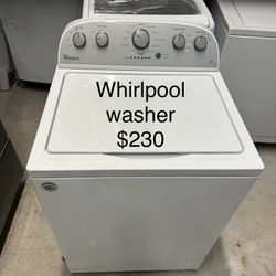 Whirlpool Washer