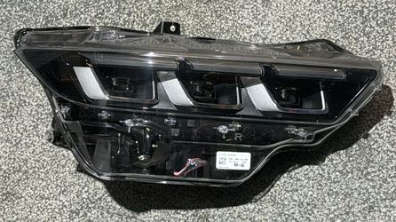 24-25 Ford Mustang RH Passenger Headlight OEM Full LED Chrome 