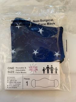 Olivia Miller Reusable Fabric Face Mask