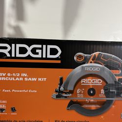 Ridgid sircular saw 6 1/2