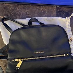 Black Michael Kors Backpack 