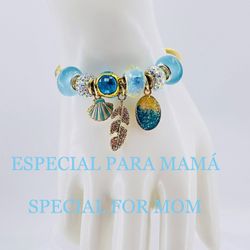 Pulsera estilo P,acero inoxidable chapado en orò 18k/bracelet, 18k gold plated stainless steel