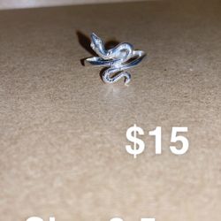 Silver Ring Size 8.5