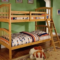 🔥🔥🔥BUNK BED WITH MATTRESS INCLUDED 🔥 DELIVERY AVAILABLE FOR $40🔥