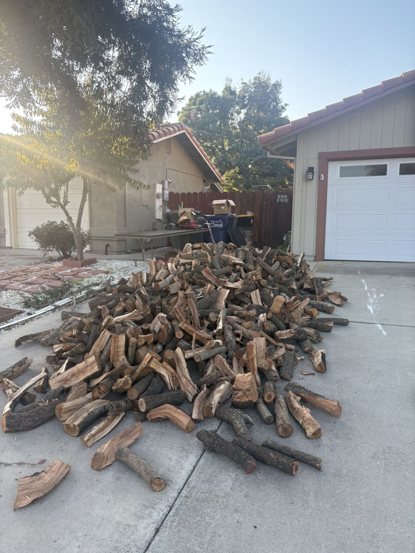 Almond Firewood 