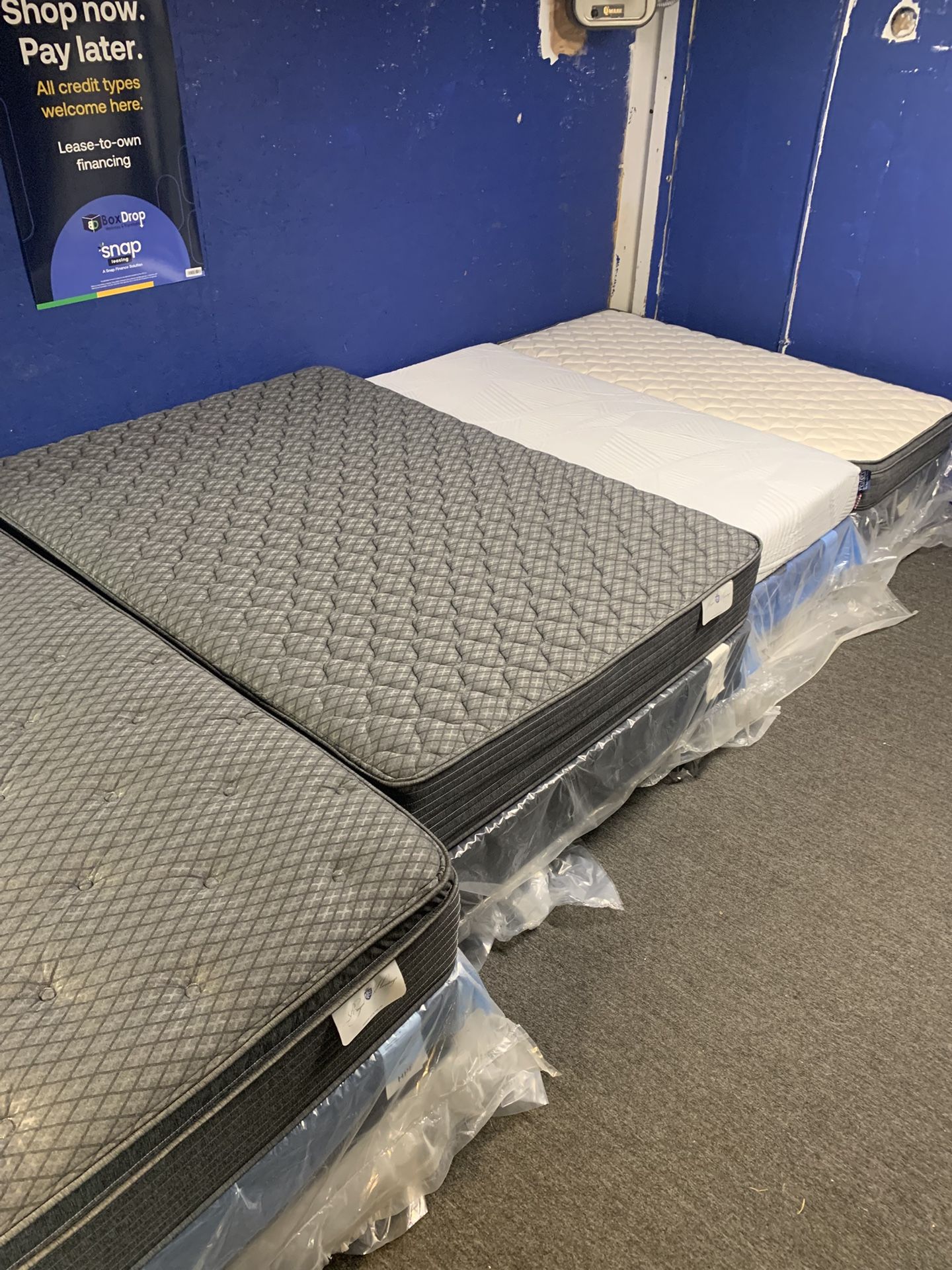 NEW MATTRESSES – Half Off Today!